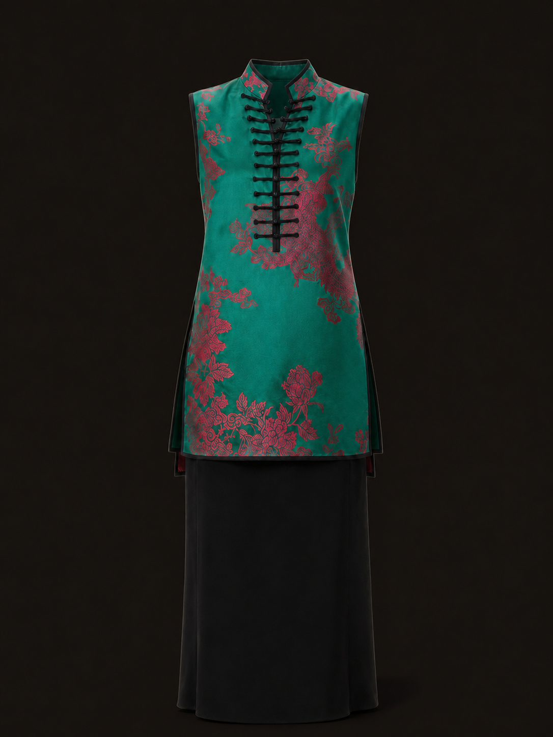 Emerald Crane Tunic
