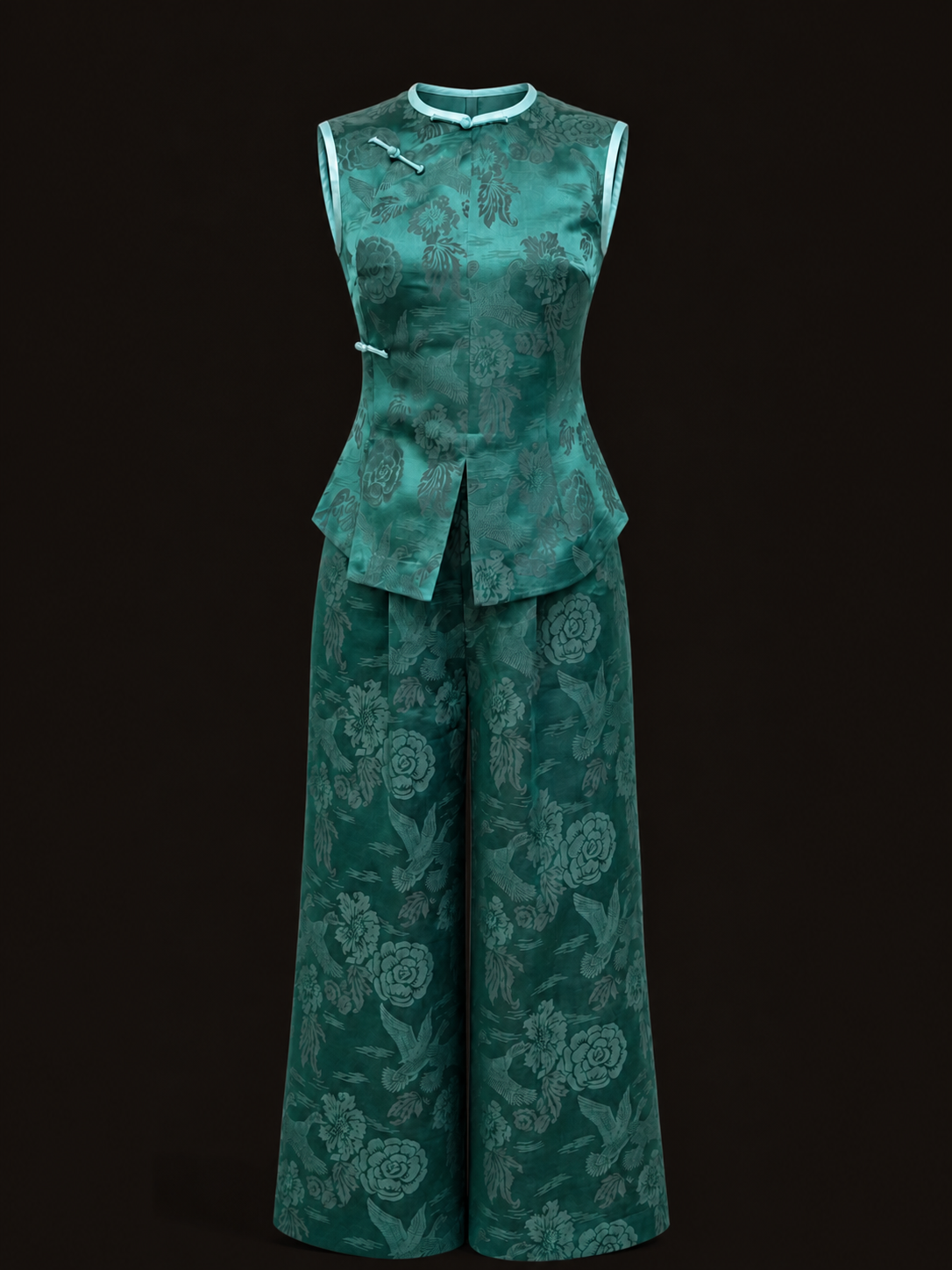 Teal Crane Set