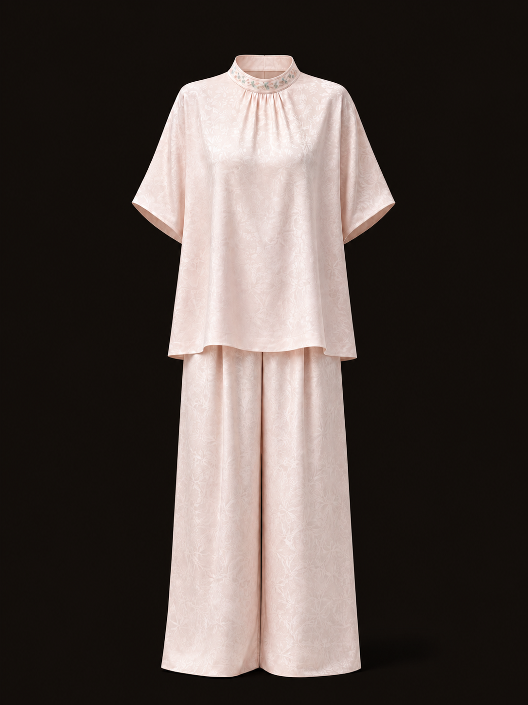 Blush Silk Ensemble