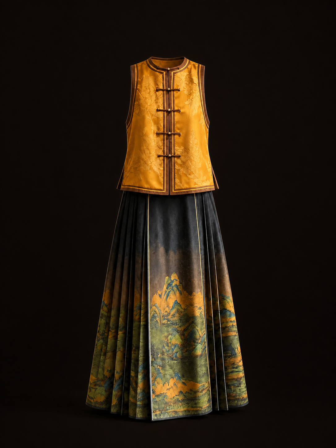 Golden Mountain Skirt Set in Golden Mountain