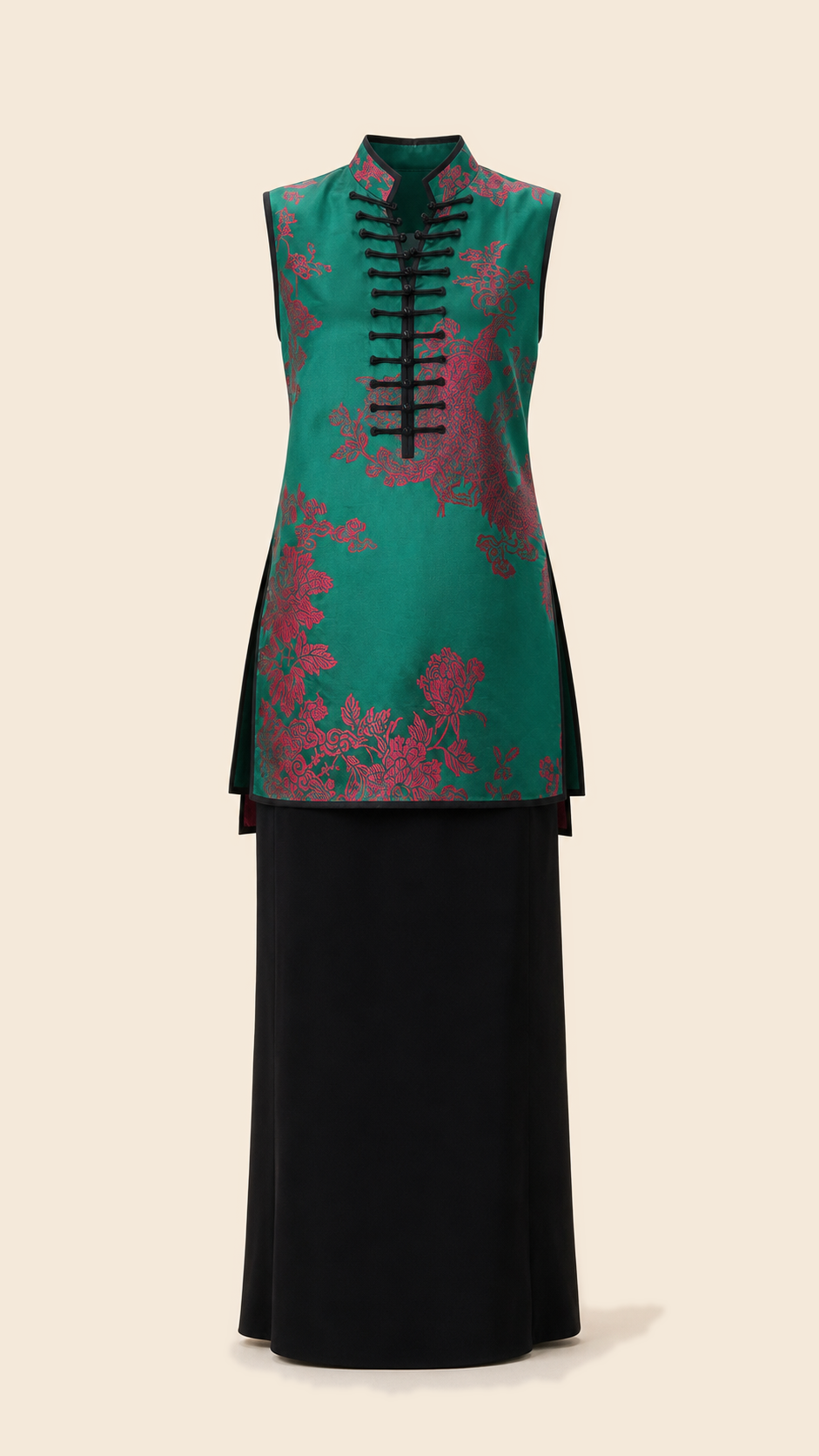 Emerald Crane Tunic