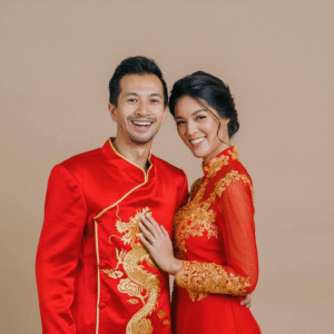 Vietnamese wedding dress